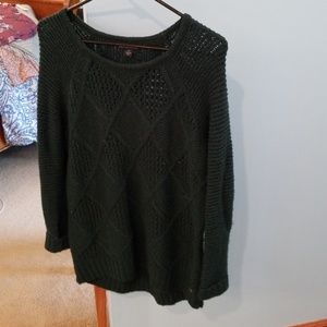 Dark Green American Eagle thick sweater